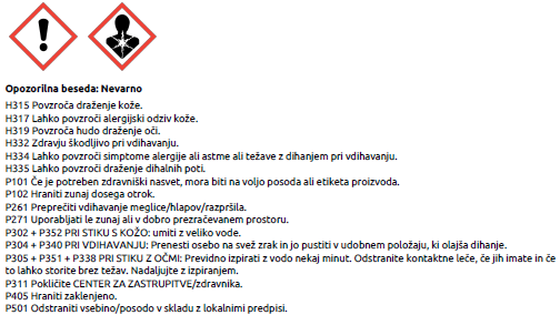 Varnostni list